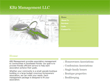 Tablet Screenshot of kb2management.com